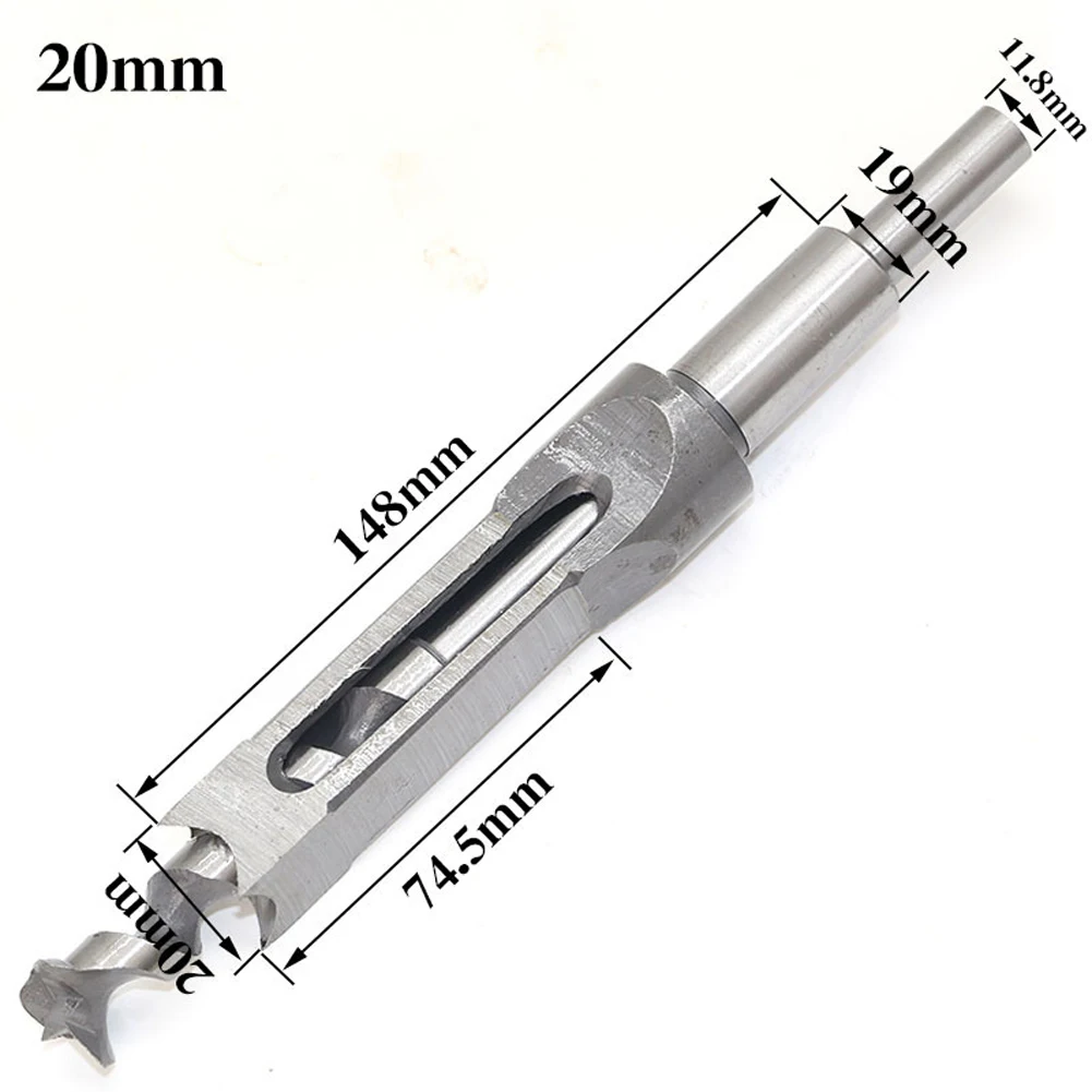 1Pc Square Hole Drill Bit Bearing Steel 20 Mm Woodworking Spare Tools For Density Board Medium Fiber Board Particleboard
1Pc Square Hole Drill Bit Bearing Steel 20 Mm Woodworking Spare Tools For Density Board Medium Fiber Board Particleboard