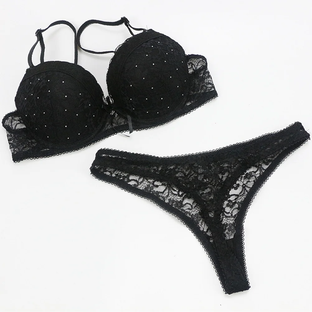Женское нижнее белье, кружевной комплект на бретельках, Прозрачное нижнее белье 90C (черный)
Женское нижнее белье, кружевной комплект на бретельках, Прозрачное нижнее белье 90C (черный)