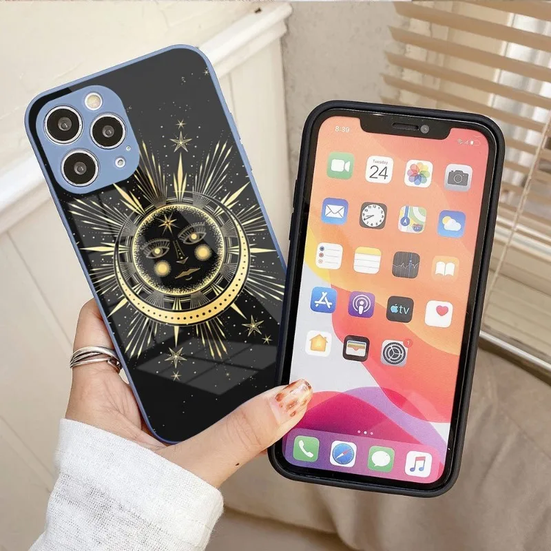 Witches Moon Phone Case For IPhone 14 13 12 11 Pro Max X XR XS 8 7 Plus Liquid Glass Color Phone Cover
Witches Moon Phone Case For IPhone 14 13 12 11 Pro Max X XR XS 8 7 Plus Liquid Glass Color Phone Cover
