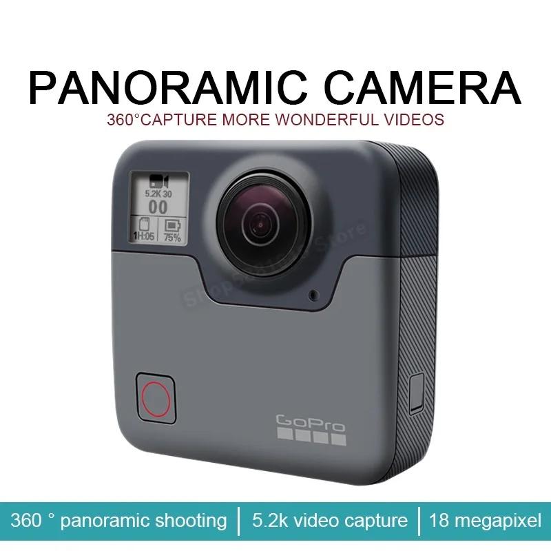 

. Fusion 360 ° всенаправленная съемка профессиональная спортивная камера 5,2 k интеллектуальная маленькая ударопрочная камера высокой четкости