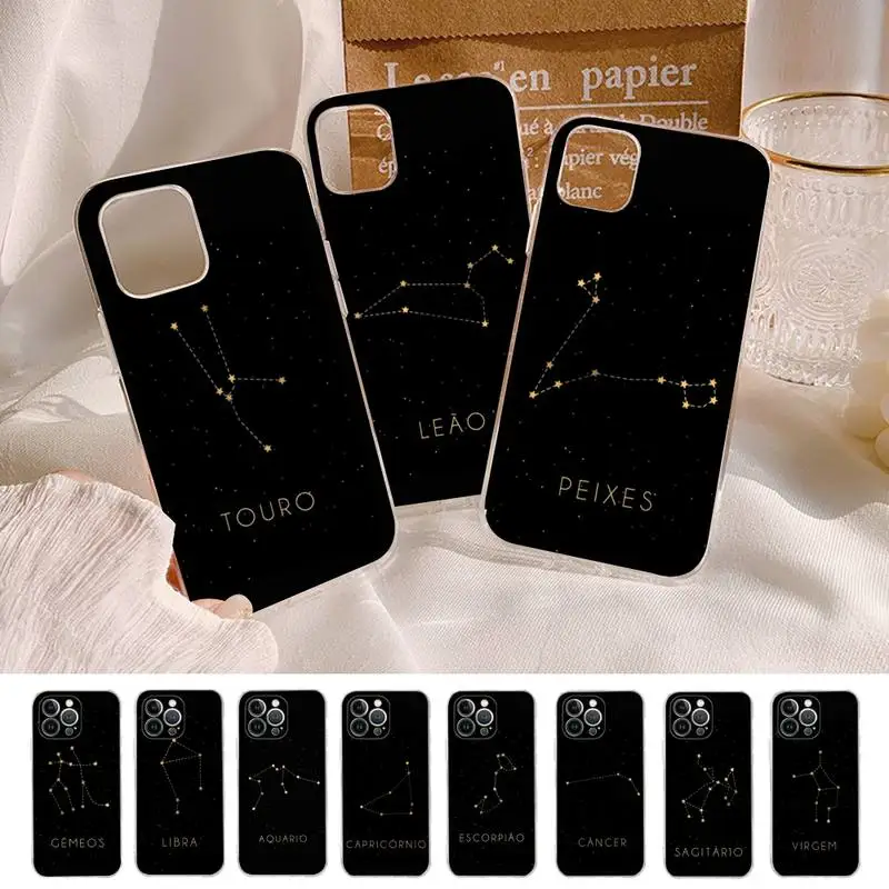Twelve constellations Phone Case Silicone Soft for iphone 14 13 12 11 Pro Mini XS MAX 8 7 6 Plus X XS XR Cover
Twelve constellations Phone Case Silicone Soft for iphone 14 13 12 11 Pro Mini XS MAX 8 7 6 Plus X XS XR Cover