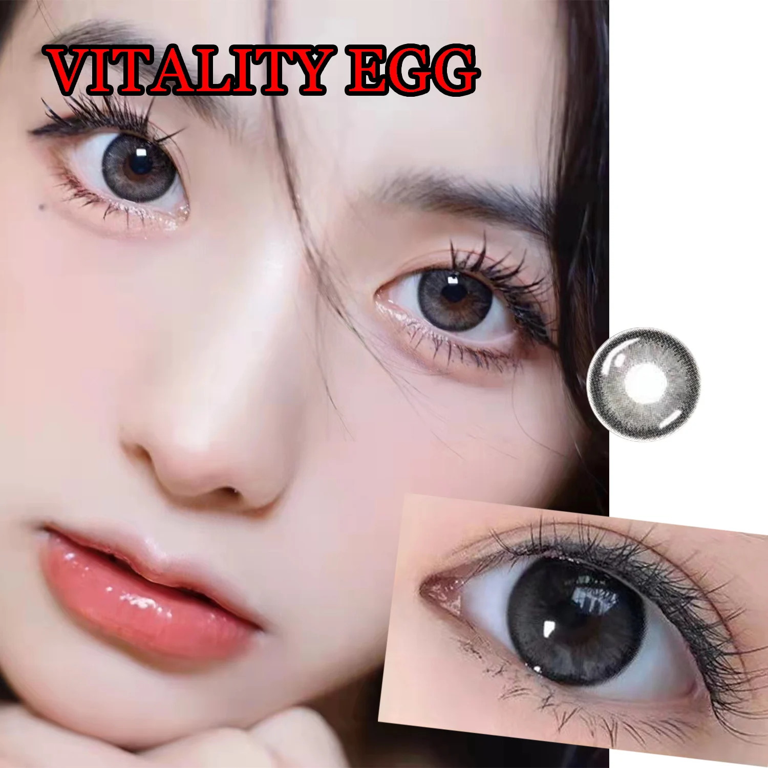 Hotsale Dolly 14.5mm Black Eyelook Lenses Cosmetic Lenses Fashion Women Men Eyewear Glasses Vitality Egg 
Hotsale Dolly 14.5mm Black Eyelook Lenses Cosmetic Lenses Fashion Women Men Eyewear Glasses Vitality Egg