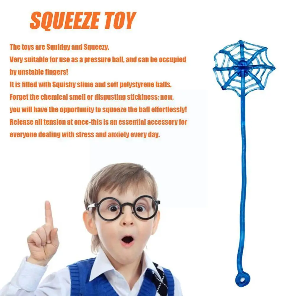 10pcs Elastically Stretchable Sticky Spider Web Climbing Tricky Novelty Gag Toys Party Birthday Gift For Kids Children Fun E6a9 
10pcs Elastically Stretchable Sticky Spider Web Climbing Tricky Novelty Gag Toys Party Birthday Gift For Kids Children Fun E6a9