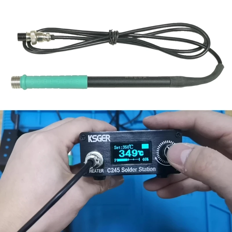 Repair Welding Electric Soldering Iron Handle Welding Tool for JBC C210/C245/c115 Welding Station Replacement CNB-245 40JE
Repair Welding Electric Soldering Iron Handle Welding Tool for JBC C210/C245/c115 Welding Station Replacement CNB-245 40JE