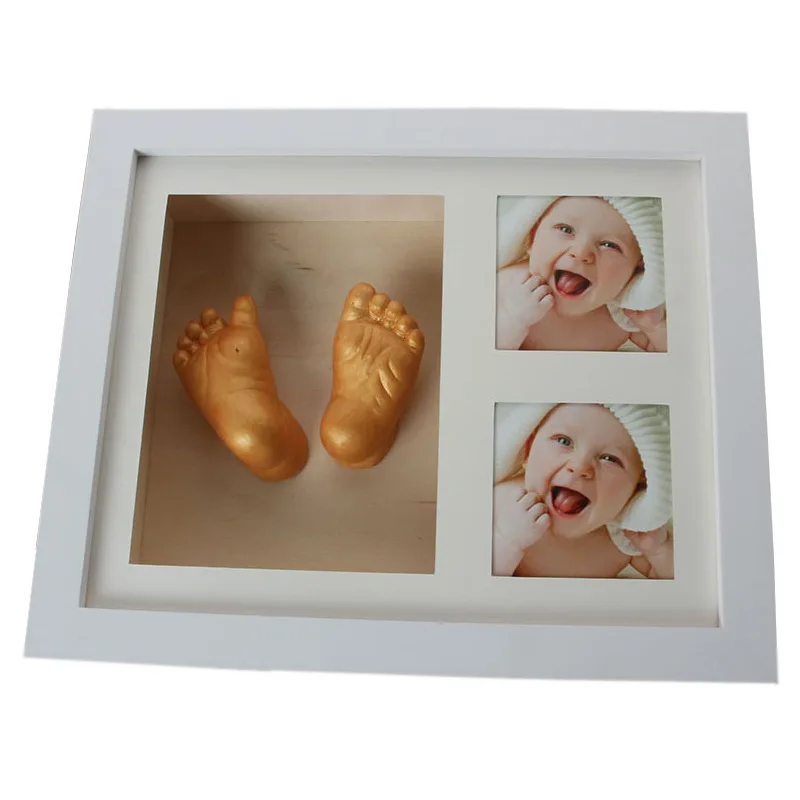 Baby Hand Foot Mold Print Photo Frame DIY 3D Plaster Casting Kit Stereo Clone Handprint Footprint Memorial Grow Record Souvenir
Baby Hand Foot Mold Print Photo Frame DIY 3D Plaster Casting Kit Stereo Clone Handprint Footprint Memorial Grow Record Souvenir