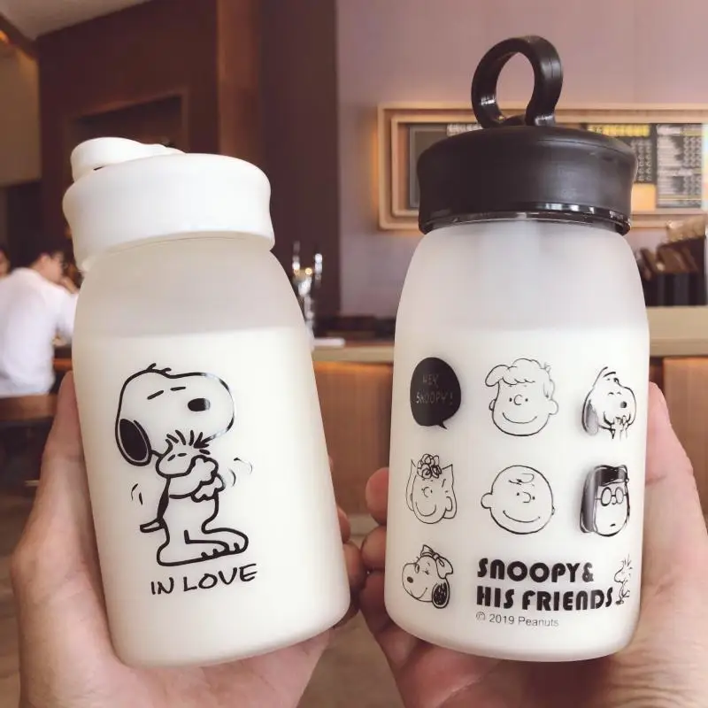 Kawaii Snoopys Water Cup Cute Cartoon Portable Frosted Glass Milk Coffee Cup Simple Cup Toys for Girls Gifts
Kawaii Snoopys Water Cup Cute Cartoon Portable Frosted Glass Milk Coffee Cup Simple Cup Toys for Girls Gifts