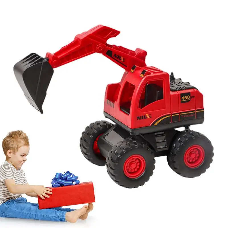 

Экскаватор игрушечный симулятор строительный грузовик экскаватор игрушки | Инерционный самосвал колесо погрузчик, бульдозер Backhoe для детей в возрасте 3 лет