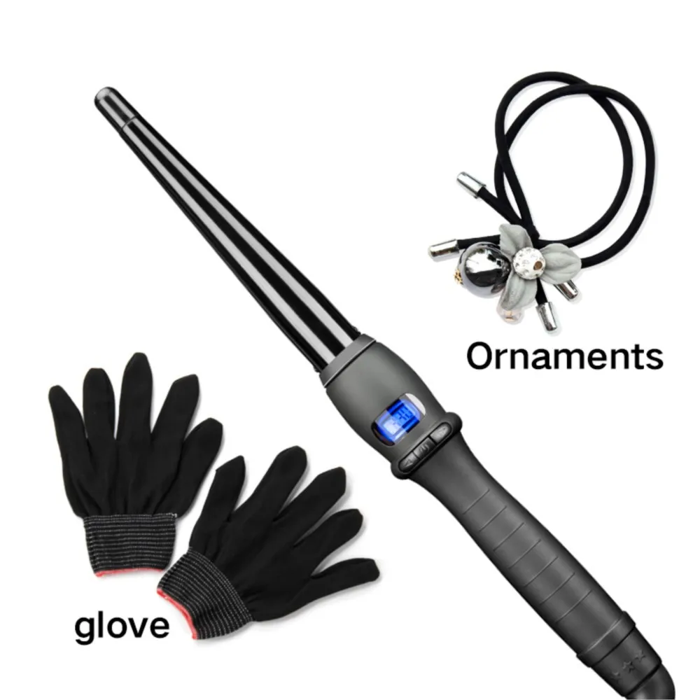 Ceramic Styling Tools professional Hair Curling Iron Hair waver Pear Flower Cone Electric Hair Curler Roller Curling Wand
Ceramic Styling Tools professional Hair Curling Iron Hair waver Pear Flower Cone Electric Hair Curler Roller Curling Wand