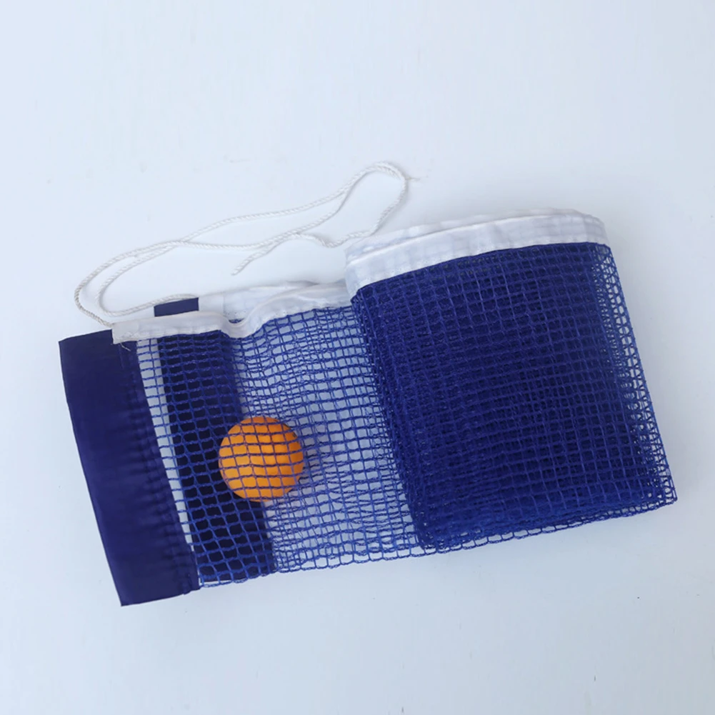 Table Tennis Net Replacement Accessories IPE/Polyester Portable Bingbing Ball Net 2 Colors Hot Sale Sport Equipment Without Ball
Table Tennis Net Replacement Accessories IPE/Polyester Portable Bingbing Ball Net 2 Colors Hot Sale Sport Equipment Without Ball