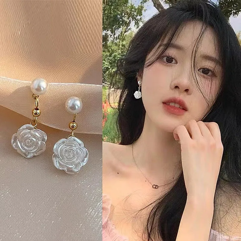 Camellia Earrings 925 Silver Needle Pearl FlowerEarrings Small DesignSense Advanced Earrings Female 2022 New Statement Earrings
Camellia Earrings 925 Silver Needle Pearl FlowerEarrings Small DesignSense Advanced Earrings Female 2022 New Statement Earrings