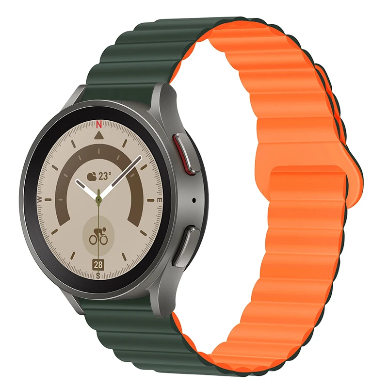 20/22mm Magnetic Band for Samsung Galaxy Watch Bands 4 3 41/45mm Soft Silicone Wrist Strap for Galaxy 42/46mm Active 2 Bracelet 
20/22mm Magnetic Band for Samsung Galaxy Watch Bands 4 3 41/45mm Soft Silicone Wrist Strap for Galaxy 42/46mm Active 2 Bracelet