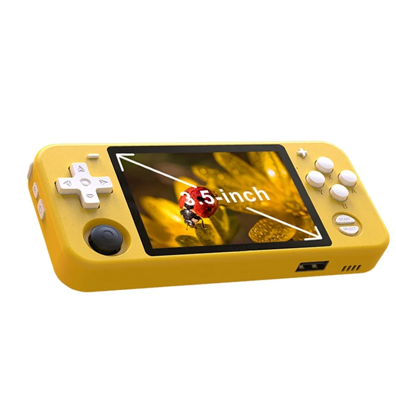 RGB10 Retro Handheld Electronic Game Console Open Source System 3.5-inch IPS Screen RK3326 Quad-core 3D Joystick For MAME/FC/N64
RGB10 Retro Handheld Electronic Game Console Open Source System 3.5-inch IPS Screen RK3326 Quad-core 3D Joystick For MAME/FC/N64