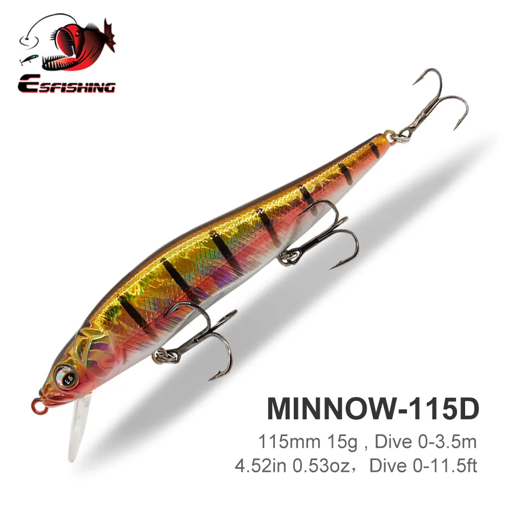 ESFISHING xlures Vision Road Subhard Bait 11.5cm 15g Minot applicable water depth 0-1.2m
ESFISHING xlures Vision Road Subhard Bait 11.5cm 15g Minot applicable water depth 0-1.2m