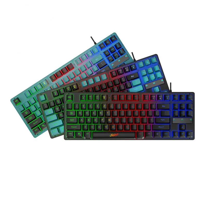 Gaming Keyboard Usb Home Office Gaming Accessories Usb Keyboard Usb Wired Keyboard 87-key Portable Keyboard Rgb Backlight
Gaming Keyboard Usb Home Office Gaming Accessories Usb Keyboard Usb Wired Keyboard 87-key Portable Keyboard Rgb Backlight