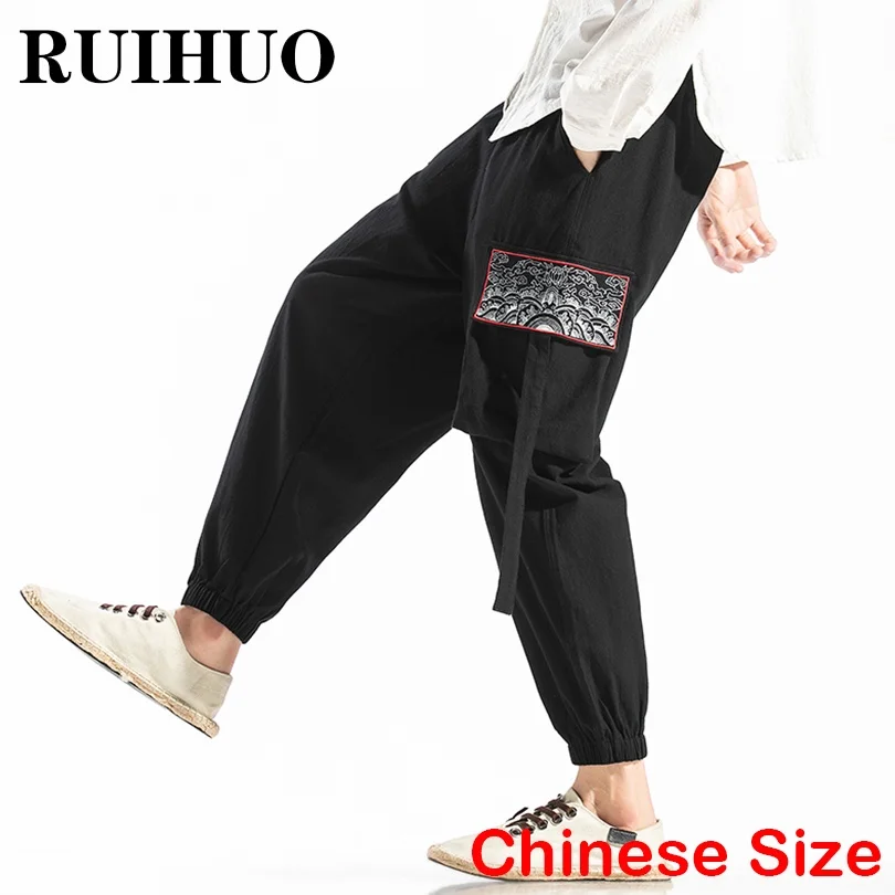 RUIHUO Cargo Ankle-Length Pants Men Clothing Fashion Chinese Size 5XL Streetwear Trousers Mens Joggers 2022 Spring New
RUIHUO Cargo Ankle-Length Pants Men Clothing Fashion Chinese Size 5XL Streetwear Trousers Mens Joggers 2022 Spring New