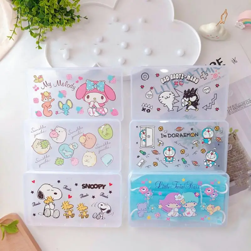 Sanrio коробка для хранения маски Hello Kittys Snoopys аксессуары милые аниме анти-обрастание пыленепроницаемые портативные для переноски мелочей для ...
Sanrio коробка для хранения маски Hello Kittys Snoopys аксессуары милые аниме анти-обрастание пыленепроницаемые портативные для переноски мелочей для ...
