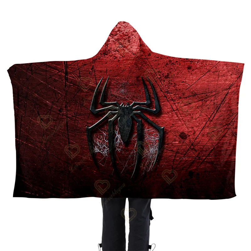 Cartoon Marvel Soft Flannel Throw Blanket for Boys Girls Kids Adult on Bed Gift Sofa Hooded Cover for Children's Cloaks
Cartoon Marvel Soft Flannel Throw Blanket for Boys Girls Kids Adult on Bed Gift Sofa Hooded Cover for Children's Cloaks