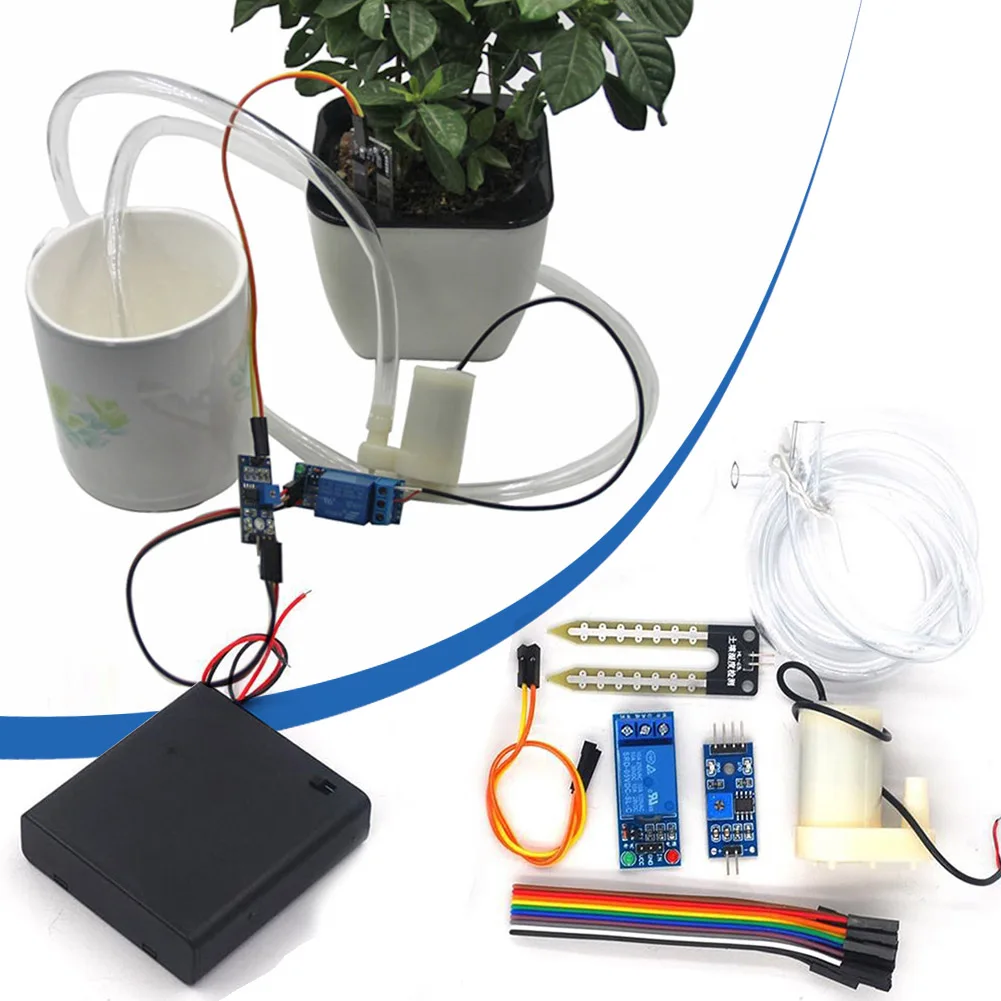 DIY Automatic watering water pump Automatic irrigation module DIY set Soil moisture detection automatic watering Pumping Diy Kit
DIY Automatic watering water pump Automatic irrigation module DIY set Soil moisture detection automatic watering Pumping Diy Kit