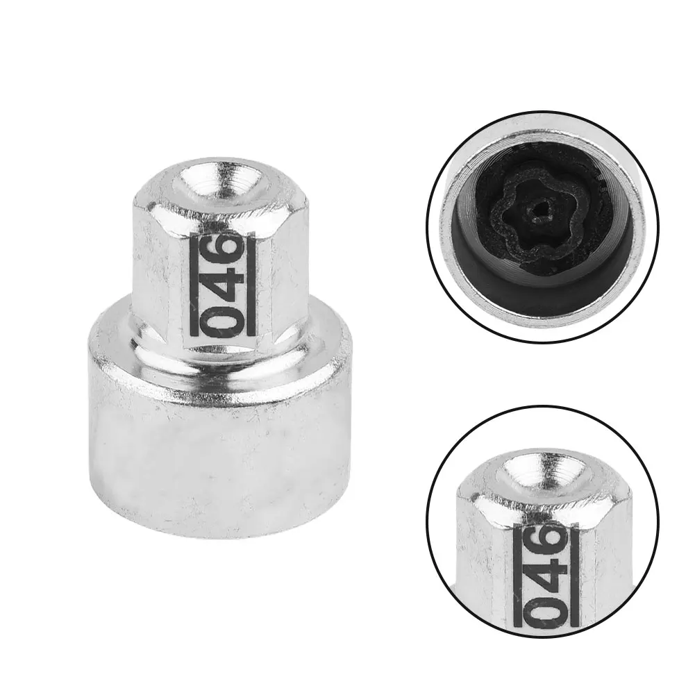 Car Tire Anti-theft Wheel Bolt Lock Nut Key Adapter Sleeve Disassembly Repair Tools #46 Removal Key Socket For BMW F12
Car Tire Anti-theft Wheel Bolt Lock Nut Key Adapter Sleeve Disassembly Repair Tools #46 Removal Key Socket For BMW F12