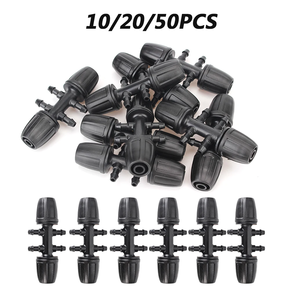 For 4/7mm and 8/12mm Hose 10/20/50Pcs Tubing Connector Irrigation Adapter Misting Watering Kits Micro Hose Connector Joint
For 4/7mm and 8/12mm Hose 10/20/50Pcs Tubing Connector Irrigation Adapter Misting Watering Kits Micro Hose Connector Joint