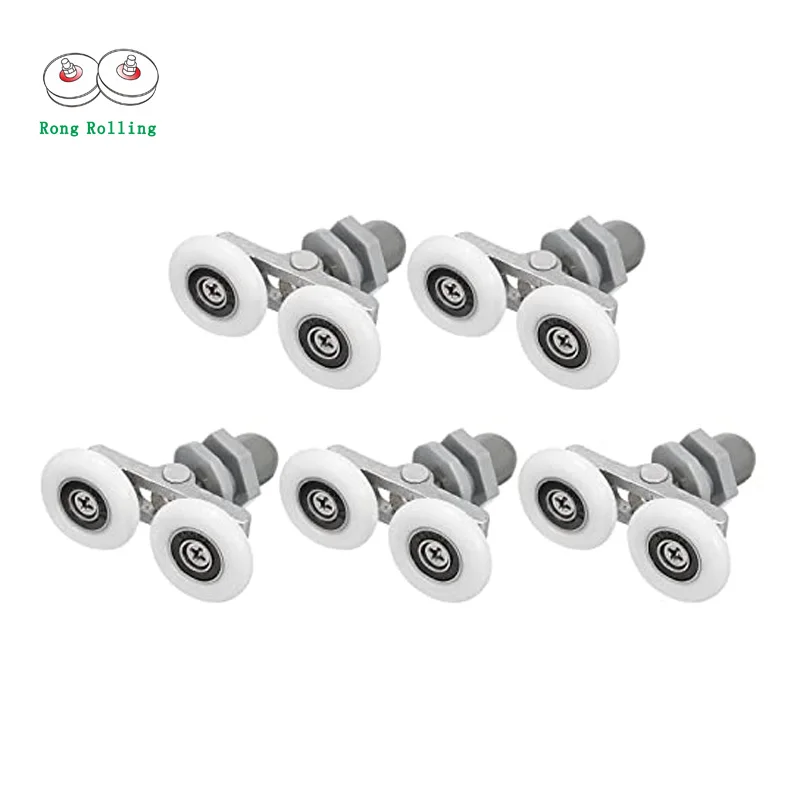 4pcs shower door rollers.Bathroom arc glass door rail wheel, bathroom door pulley, movable door plastic roller, shower room door
4pcs shower door rollers.Bathroom arc glass door rail wheel, bathroom door pulley, movable door plastic roller, shower room door