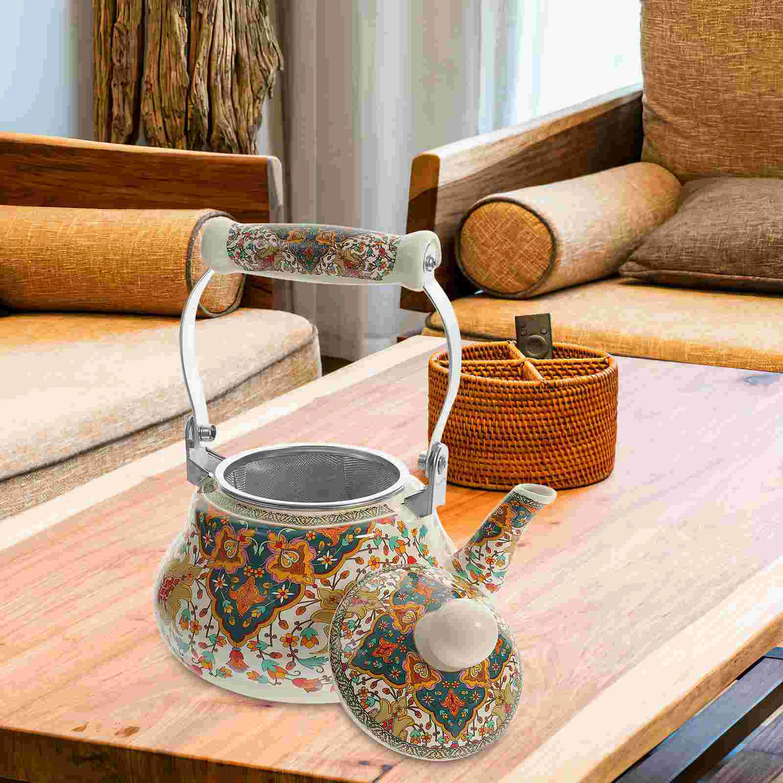 Cooking Loose Leaf Infuser Stovetop Kettle Tea Pot With Infuser for Tea House Kitchen
Cooking Loose Leaf Infuser Stovetop Kettle Tea Pot With Infuser for Tea House Kitchen