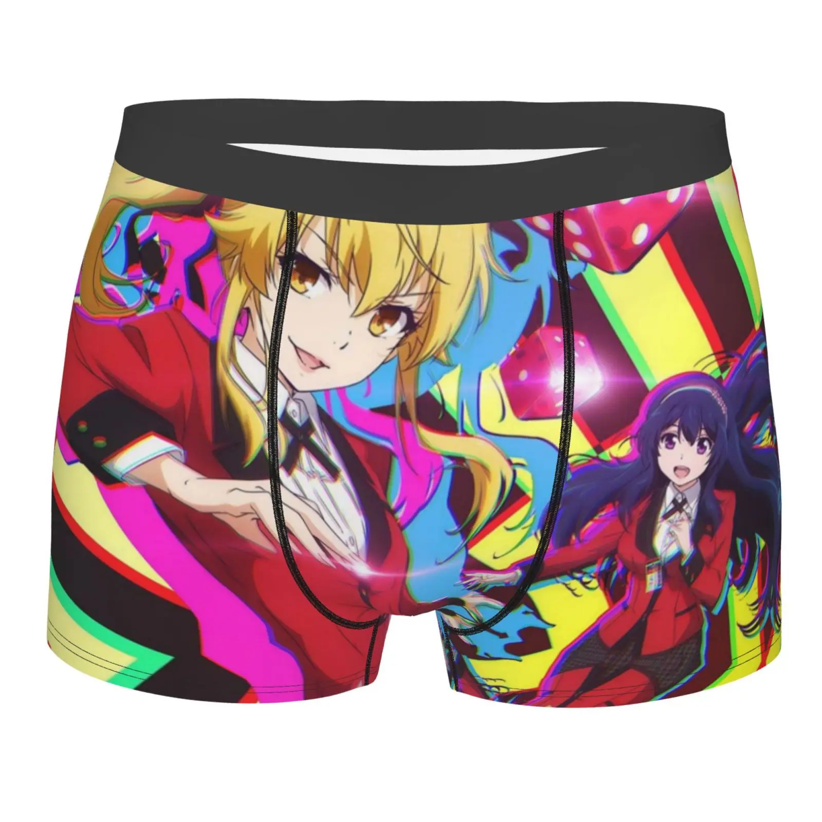 Kakegurui Anime Girl Male Underpants Double Sides Printed Soft Breathable Machine Wash Polyester Boxer Shorts Print Underwear
Kakegurui Anime Girl Male Underpants Double Sides Printed Soft Breathable Machine Wash Polyester Boxer Shorts Print Underwear