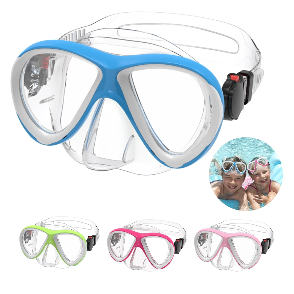 Findway Snorkel Mask for Kids Swimming Goggles with Nose Cover Comfortable Fit No Leakage Diving Mask for Children 4-14 Year Old
Findway Snorkel Mask for Kids Swimming Goggles with Nose Cover Comfortable Fit No Leakage Diving Mask for Children 4-14 Year Old