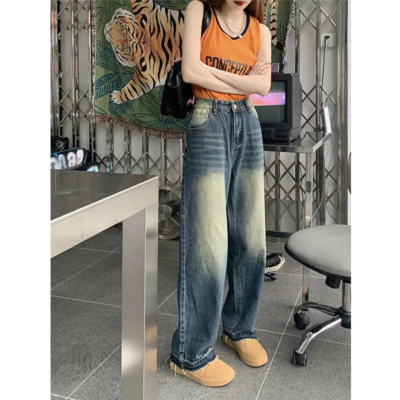 Denim Trousers Women Pants Baggy Jeans Bananas Casual Vintage Pants Streetwear High Waist Wide Leg Jeans Boyfriend Y2K Jeans
Denim Trousers Women Pants Baggy Jeans Bananas Casual Vintage Pants Streetwear High Waist Wide Leg Jeans Boyfriend Y2K Jeans