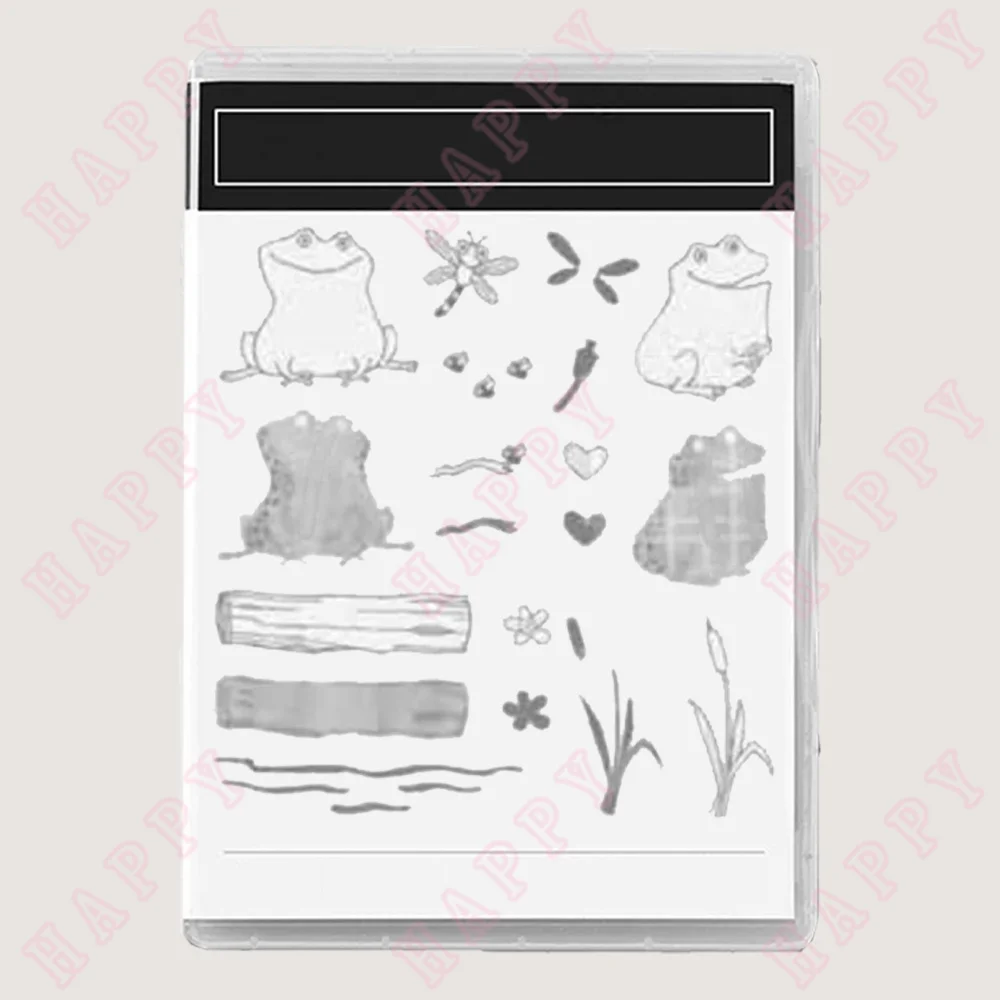 Cutting Dies And Clear Stamp Frog Dragonfly Wood DIY Scrapbooking Paper Craft Diary Decoration Embossing Greeting Card Handmade
Cutting Dies And Clear Stamp Frog Dragonfly Wood DIY Scrapbooking Paper Craft Diary Decoration Embossing Greeting Card Handmade