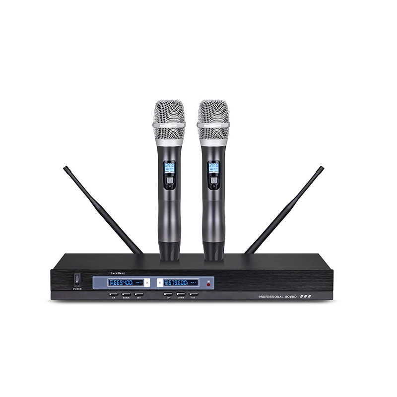 Handheld Headwear Collar Clip 2 Channel Professional Wireless Microphone ALL-METAL For Karaoke Meeting Portable Electronics
Handheld Headwear Collar Clip 2 Channel Professional Wireless Microphone ALL-METAL For Karaoke Meeting Portable Electronics