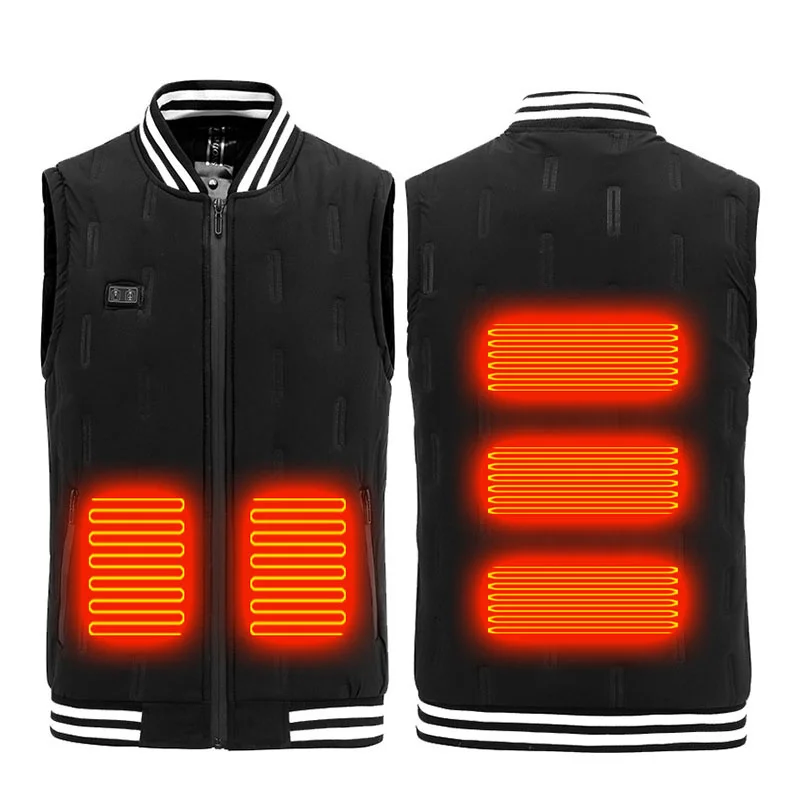 5 Areas Heated Vest Men Thermal Vest Dual Control Winter Self Heating Vest Cotton Women Electrical USB Smart Heating Jackets
5 Areas Heated Vest Men Thermal Vest Dual Control Winter Self Heating Vest Cotton Women Electrical USB Smart Heating Jackets