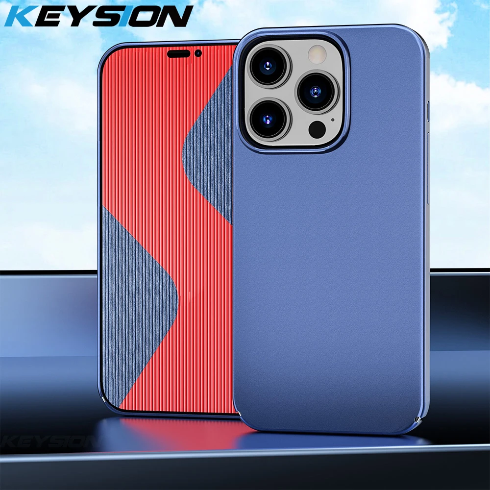 KEYSION Shockproof Matte Case for iPhone 14 Pro Max 14 Plus Hard PC Phone Back Cover for iPhone SE 2022 11 12 Pro Max 12 13 mini
KEYSION Shockproof Matte Case for iPhone 14 Pro Max 14 Plus Hard PC Phone Back Cover for iPhone SE 2022 11 12 Pro Max 12 13 mini