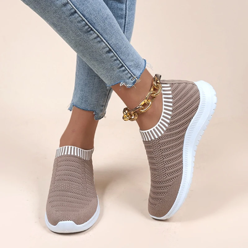Rimocy Plus Size 43 Knitted Flats Women 2022 Spring Summer Breathable Mesh Sneakers Shoes Woman Slip on Flat Heels Loafers Mujer
Rimocy Plus Size 43 Knitted Flats Women 2022 Spring Summer Breathable Mesh Sneakers Shoes Woman Slip on Flat Heels Loafers Mujer