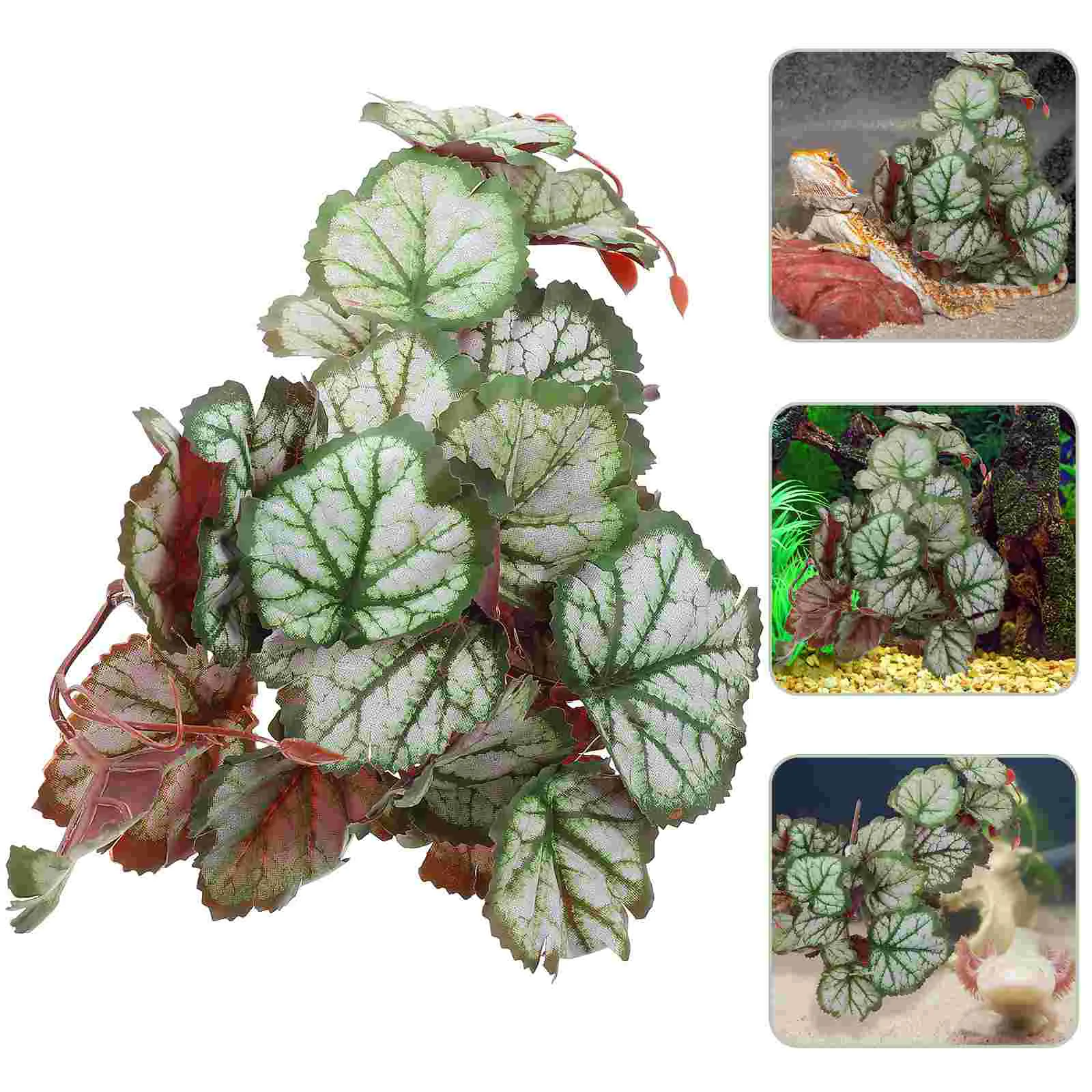 Reptileplants Tankterrarium Aquarium Artificial Fake Ornament Hanging Decor Vinereptiles Decoration Leaves Lizard Climbing
Reptileplants Tankterrarium Aquarium Artificial Fake Ornament Hanging Decor Vinereptiles Decoration Leaves Lizard Climbing