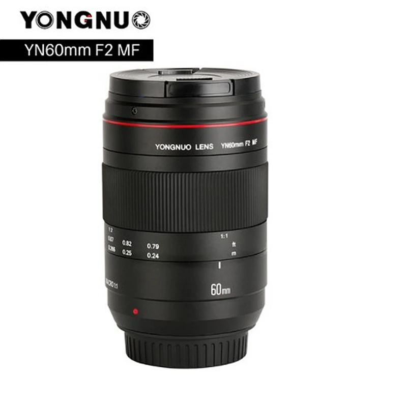 New YONGNUO YN60mm F2 MF 0.234m Large Aperture Manual Focus Macro Lens For Camera
New YONGNUO YN60mm F2 MF 0.234m Large Aperture Manual Focus Macro Lens For Camera