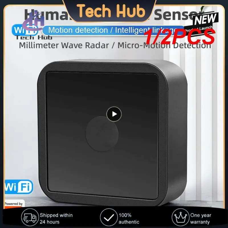 1/2PCS WiFi/ZigBee Human Presence Sensor MmWave High Precision Sensing Motion Sensor Smart Life APP Smart Home Support
1/2PCS WiFi/ZigBee Human Presence Sensor MmWave High Precision Sensing Motion Sensor Smart Life APP Smart Home Support
