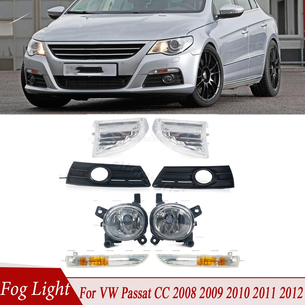 For Car Corner Lamp Turn Signal Light Fog Lamp Assembly Fog Light Grille Cover For VW Passat CC 2008-2012 8T0941699 3c8807718
For Car Corner Lamp Turn Signal Light Fog Lamp Assembly Fog Light Grille Cover For VW Passat CC 2008-2012 8T0941699 3c8807718