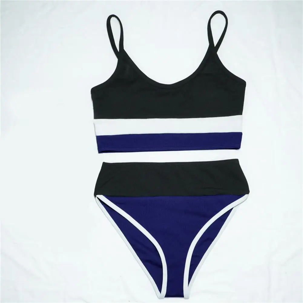 Bra Briefs Set Beachwear Bikini Set 2 Pieces Padded Classic Sexy High Waist Bikini Set
Bra Briefs Set Beachwear Bikini Set 2 Pieces Padded Classic Sexy High Waist Bikini Set