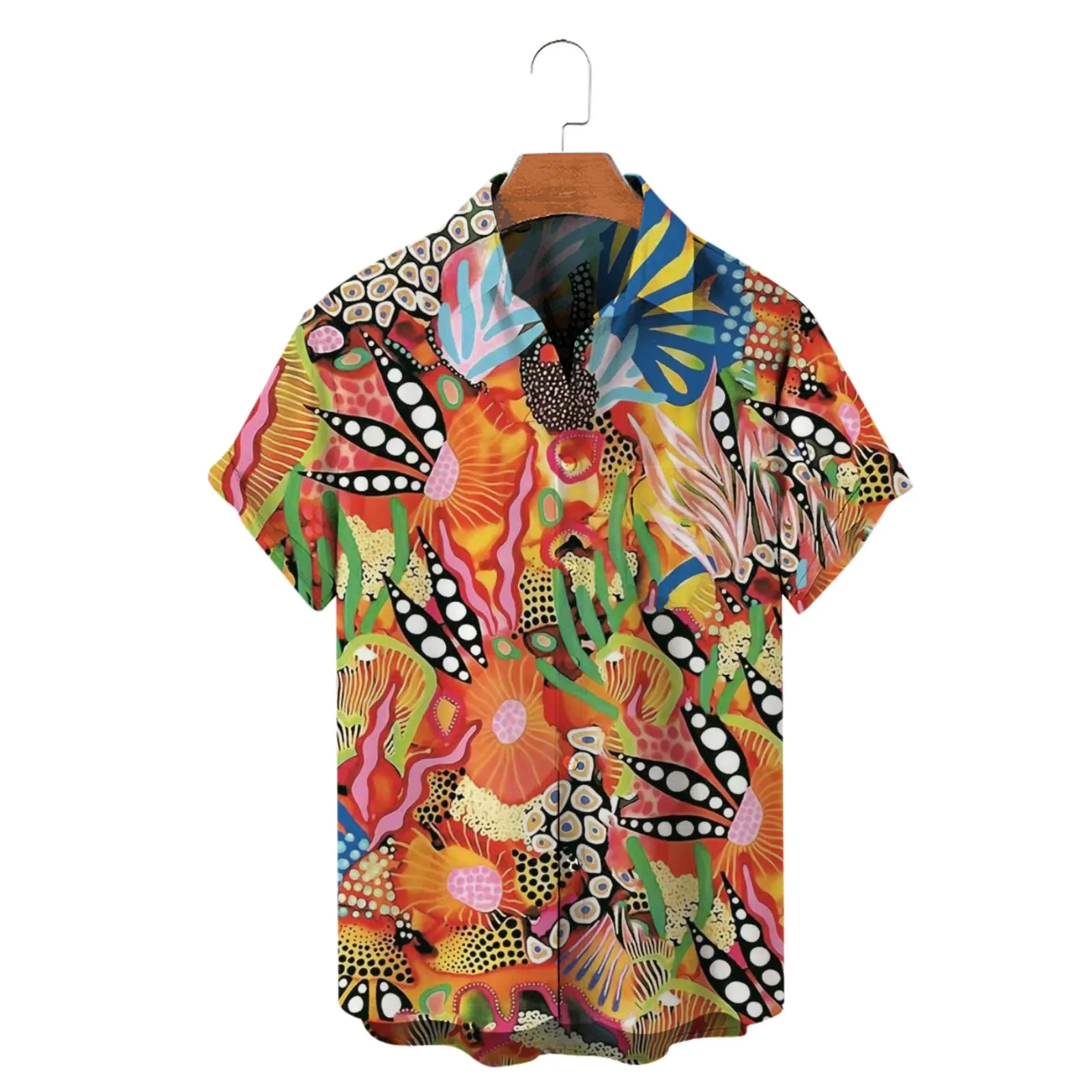Outdoor T Shirt Mens Printed Hawaiian Shirts Short Sleeve Button Down Beach Shirts Mens Active Short Sleeve
Outdoor T Shirt Mens Printed Hawaiian Shirts Short Sleeve Button Down Beach Shirts Mens Active Short Sleeve