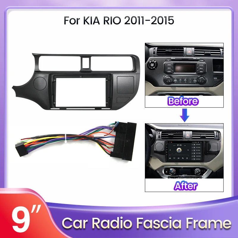 Автомобильный радиоприемник Android Головной блок рамка Комплект для Kia RIO 4 K3 2011 - 2015 авто стерео панель приборной панели монтажный блок Fascia отд...
Автомобильный радиоприемник Android Головной блок рамка Комплект для Kia RIO 4 K3 2011 - 2015 авто стерео панель приборной панели монтажный блок Fascia отд...