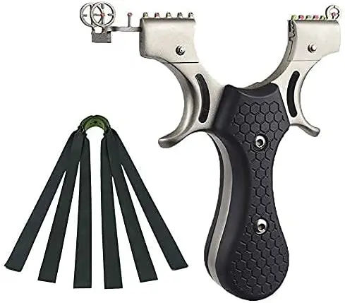 Охотничья катапульта для упражнений на открытом воздухе рогатки для взрослых с 3 резиновыми полосками волоконно-оптический прицел Рогатка Точная стрельба
Охотничья катапульта для упражнений на открытом воздухе рогатки для взрослых с 3 резиновыми полосками волоконно-оптический прицел Рогатка Точная стрельба