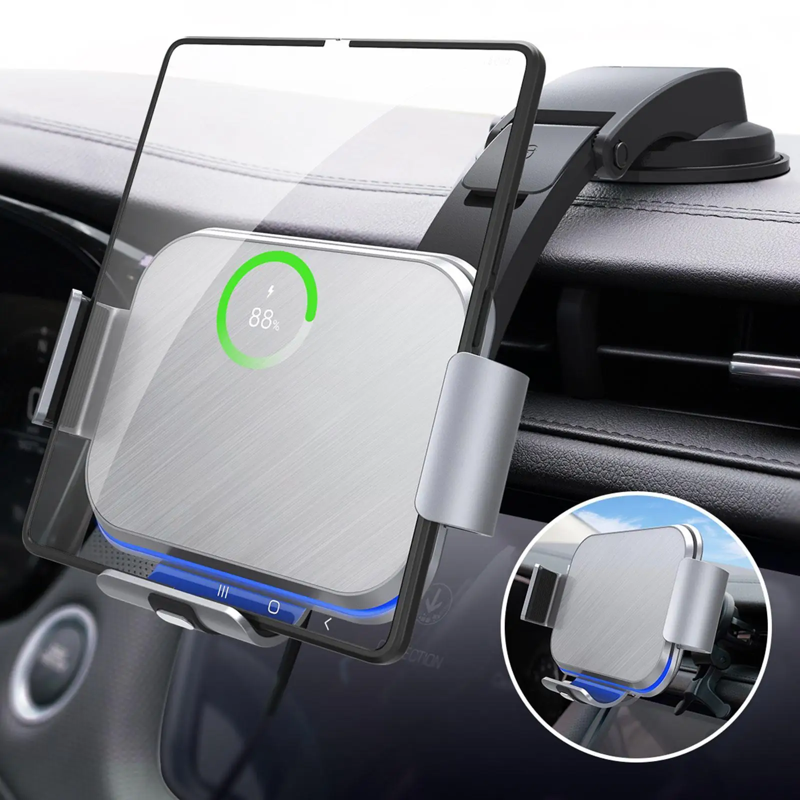 Folding Screen Phone Car Wireless Charger Mount Suitable For Galaxy Z Fold 4/3/2/1 And For Samsung W22 W21 W20. O7V8
Folding Screen Phone Car Wireless Charger Mount Suitable For Galaxy Z Fold 4/3/2/1 And For Samsung W22 W21 W20. O7V8