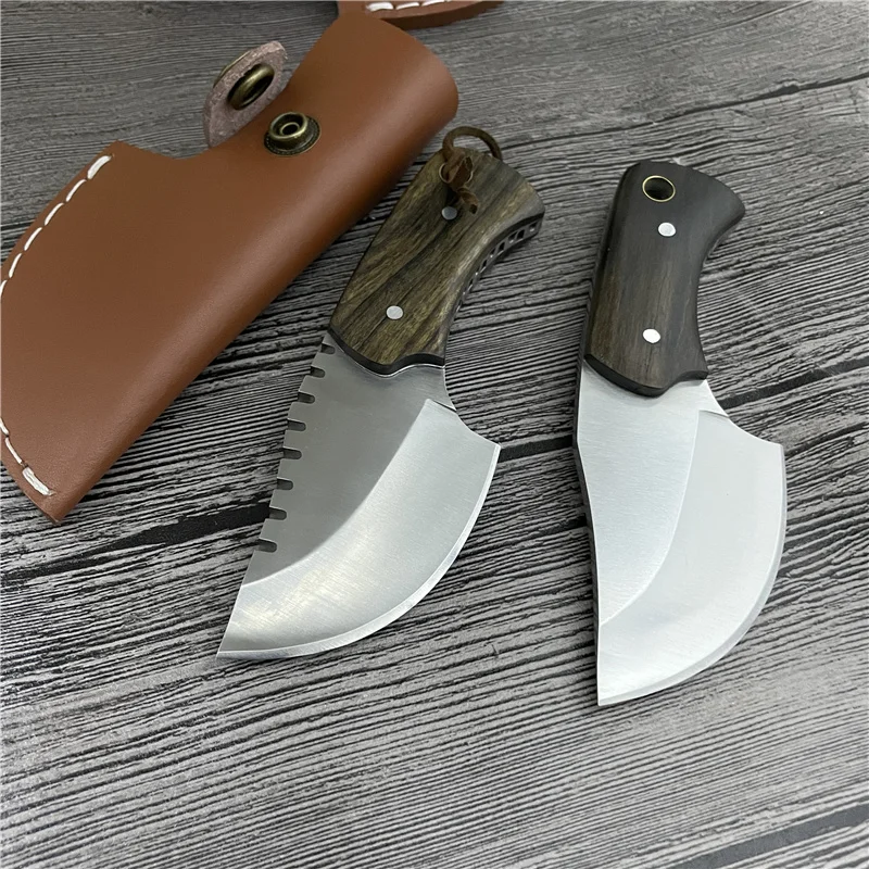 Handmade Mini Knife Fixed Blade Wood Handle Tactical Straight Knife EDC Utility Pocket Knife Camping Multifunction Hunting Tool
Handmade Mini Knife Fixed Blade Wood Handle Tactical Straight Knife EDC Utility Pocket Knife Camping Multifunction Hunting Tool