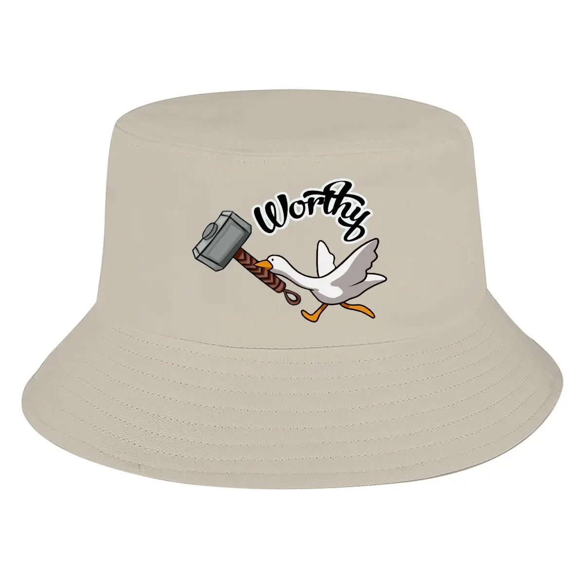 Hammer Cute Unisex Bucket Hats Untitled Goose Game Hip Hop Fishing Sun Cap Fashion Style Designed
Hammer Cute Unisex Bucket Hats Untitled Goose Game Hip Hop Fishing Sun Cap Fashion Style Designed