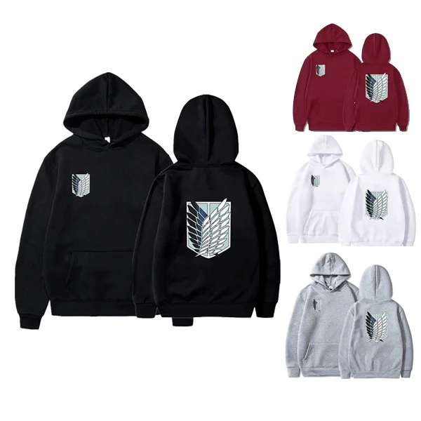 Anime Attack on Titan Unisex Cosplay Costume Hoodie Scouting Legion Hooded Jackets S-4XL
Anime Attack on Titan Unisex Cosplay Costume Hoodie Scouting Legion Hooded Jackets S-4XL