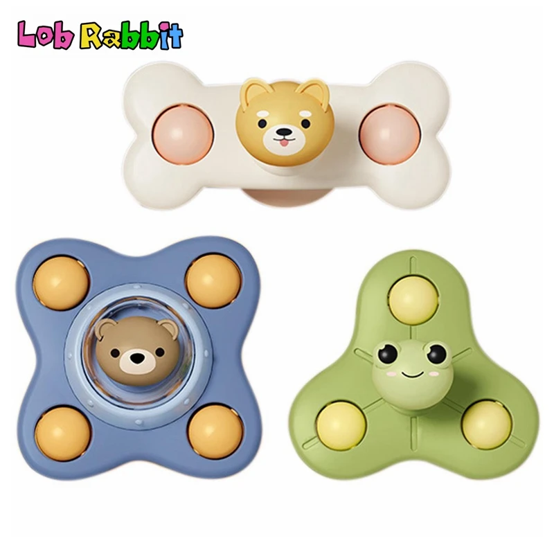 3Pcs Baby Bath Toys Spinning Suction Cups Top Infant Dining Table Game Relieve Anxiety Cartoon Sucker Educational Toy Gifts
3Pcs Baby Bath Toys Spinning Suction Cups Top Infant Dining Table Game Relieve Anxiety Cartoon Sucker Educational Toy Gifts