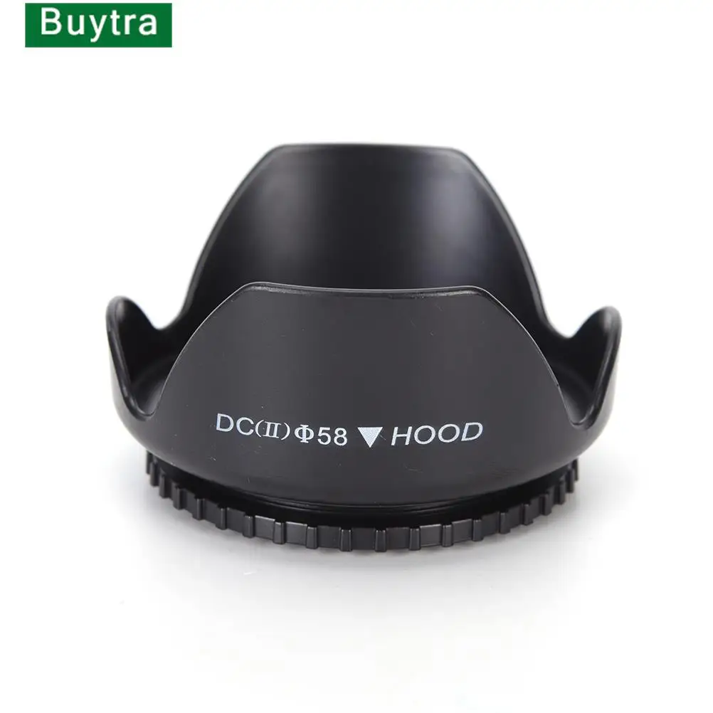 Wholesale 1pcs Universal 58mm Flower Lens Hood Screw Mount Camera Hood For Canon Camera Equipment
Wholesale 1pcs Universal 58mm Flower Lens Hood Screw Mount Camera Hood For Canon Camera Equipment