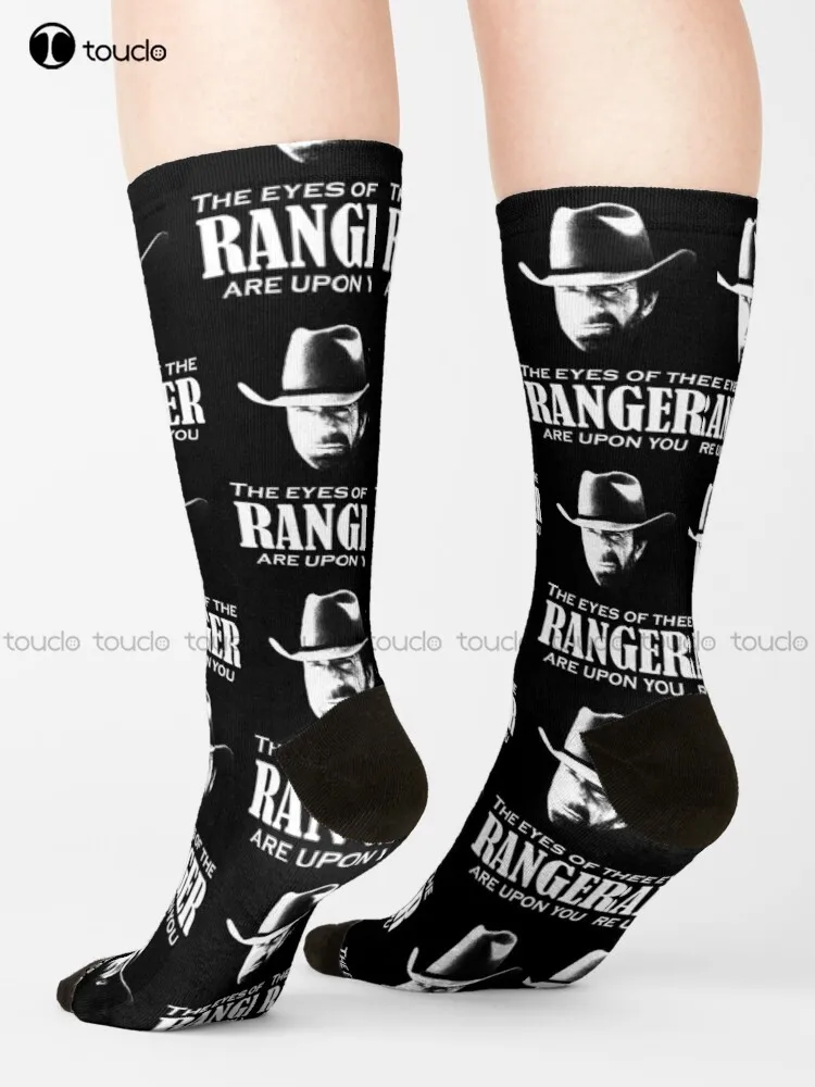 

Walker Texas Ranger Merchandise (Chuck Norris) Socks Cotton Socks For Men Cute Pattern Funny Autumn Best Cartoon Christmas Gift