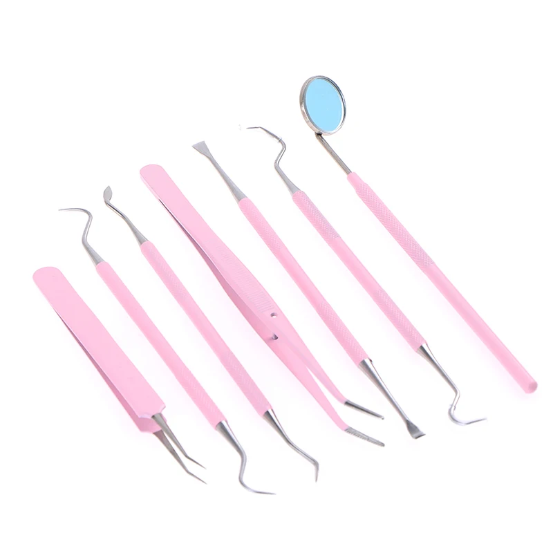 1PCS Dental Tool Dental Mirror Tweezers Probe Sickle Tartar Scaler Dental Instrument Dentist Oral Care Tooth Cleaning Tools
1PCS Dental Tool Dental Mirror Tweezers Probe Sickle Tartar Scaler Dental Instrument Dentist Oral Care Tooth Cleaning Tools